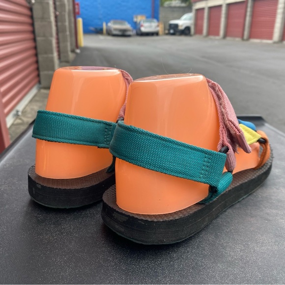 Women's Original Universal Teva a like Women’s Multi-Color Sandals Size 9.5 - Picture 6 of 13
